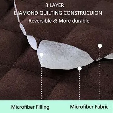 Stylish Reversible Couch Cover for Pets & Families