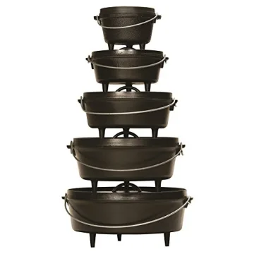 Lodge 3TP2 Camp Dutch Oven Tripod 43.5-Inch Black