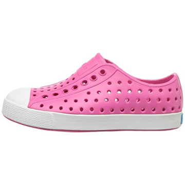 Native Jefferson Kids Water Shoes in Hollywood Pink White