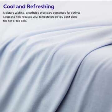 Purple SoftStretch Sheets - Soft, Cool & Durable Luxury for All