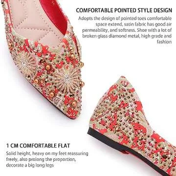 Comfortable Pointed Toe Flats for Women - Elegant & Stylish