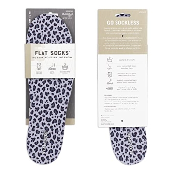 FLAT SOCKS No Show Socks for Comfort and Style