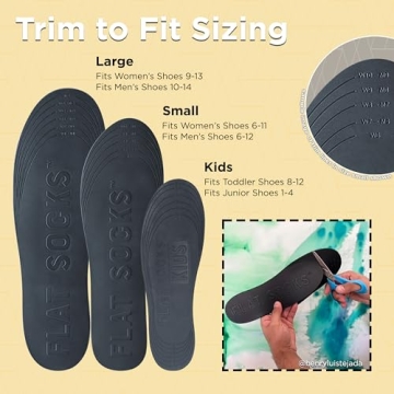 FLAT SOCKS No Show Socks for Comfort and Style