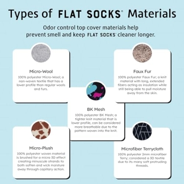 FLAT SOCKS No Show Socks for Comfort and Style