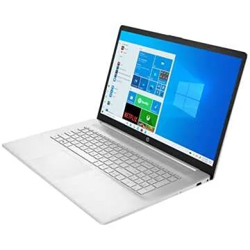 HP 2022 17 Laptop Computer, 17.3" FHD Anti-Glare 300 nits, Intel Core i3-1115G4 (Beat i5-10210U), 32GB DDR4 RAM, 2TB PCIe SSD, 802.11AC WiFi, Bluetooth 4.2, Windows 11, broag 64GB Flash Drive
