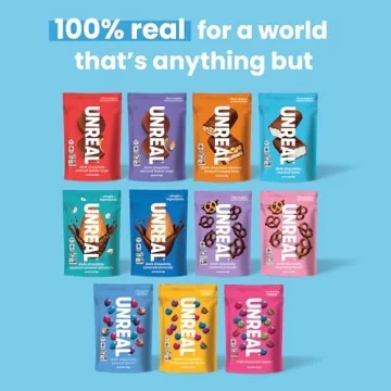 UNREAL Dark Chocolate Coconut Bars - Vegan, Low Sugar Treat