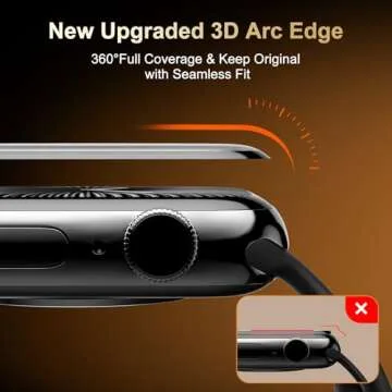 HelloDeere Apple Watch Series 10 Screen Protector, Easy Install