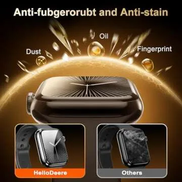 HelloDeere Apple Watch Series 10 Screen Protector, Easy Install