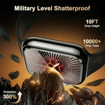 HelloDeere Apple Watch Series 10 Screen Protector, Easy Install