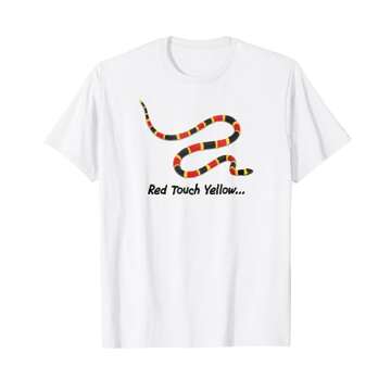 Herp Herpetology Reptile Coral Snake tee t-shirt