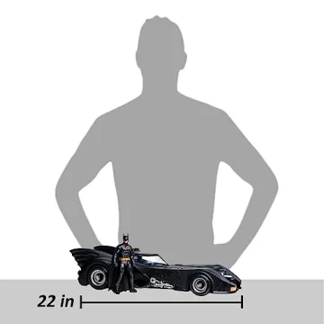 Buy McFarlane Batman & Batmobile Gold Label 1989 Set