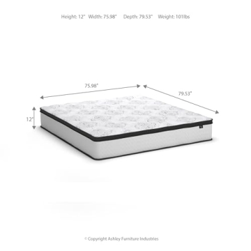 Experience the Ashley King Size Hybrid Mattress for Restful Sleep