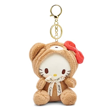 Sicpfuj Cute Plush Keychain for Women Girls - 5" Decorative Accessory