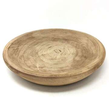 Elegant Round Carving Tray by Time Concept, Inc.