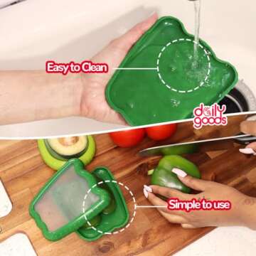 Avocado and Onion Storage Set - Freshness Guaranteed!