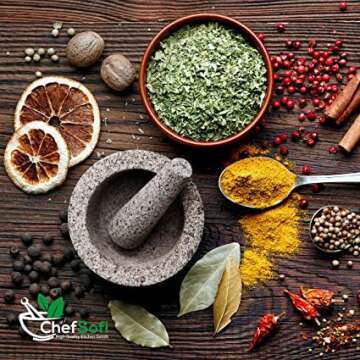 Top-Quality Mortar and Pestle Set for Grind & Mash