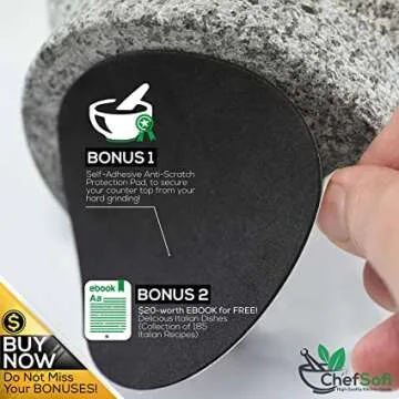 Top-Quality Mortar and Pestle Set for Grind & Mash