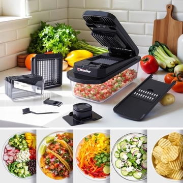 Mueller Pro-Series 10-in-1 Vegetable Chopper and Slicer