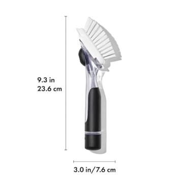 OXO Good Grips Soap Dispensing Dish Brush for Easy Cleaning