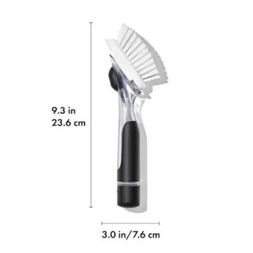 OXO Good Grips Soap Dispensing Dish Brush for Easy Cleaning