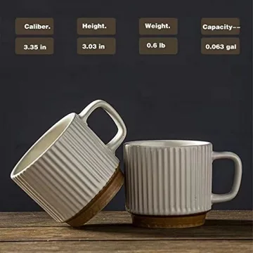 Cawein Ceramic Mug Set - Stylish & Durable Coffee Cups