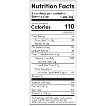 Fiber Gourmet Light Rotini Pasta, Low Net Carb, Fiber Rich, Low Calorie, Healthy Pasta - Made in Italy, Kosher, Vegan, Non-GMO - 8 Oz, Pack of 2