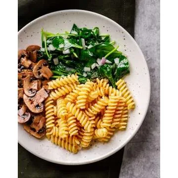 Fiber Gourmet Light Rotini Pasta, Low Net Carb, Fiber Rich, Low Calorie, Healthy Pasta - Made in Italy, Kosher, Vegan, Non-GMO - 8 Oz, Pack of 2