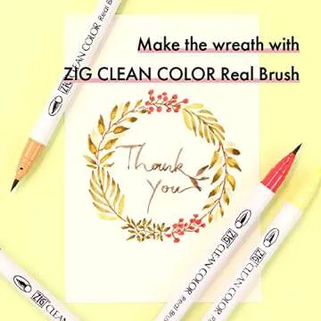 Kuretake ZIG CLEAN COLOR Real Brush Set for Artists and Crafters
