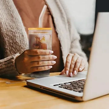 DoceMora Vintage Ribbed Glass Cups Set - Stylish & Eco-Friendly