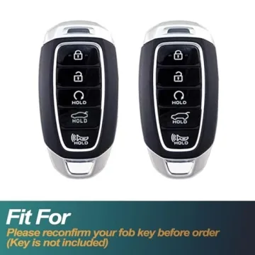 FEYOUN Stylish Key Fob Cover for Hyundai - Durable Protection