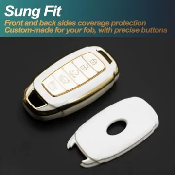 FEYOUN Stylish Key Fob Cover for Hyundai - Durable Protection