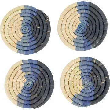Eco-Friendly KAZI Coasters Set of 4 for Drinks