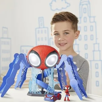 Spidey Playset with Lights and Sounds for Kids