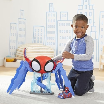 Spidey Playset with Lights and Sounds for Kids