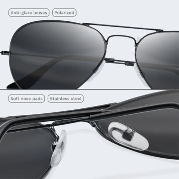 Stylish Livho Polarized Aviator Sunglasses for All