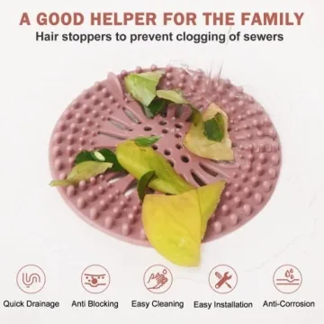 Gotega 5 Pack Drain Strainers for Shower & Sink