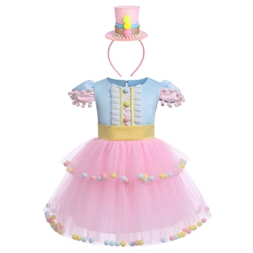Enchanting Girls Carnival Costume for Toddler Girls