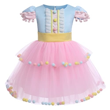 Enchanting Girls Carnival Costume for Toddler Girls