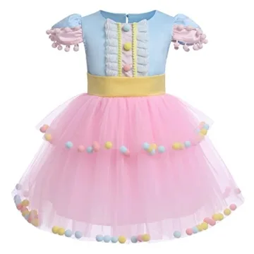 Enchanting Girls Carnival Costume for Toddler Girls