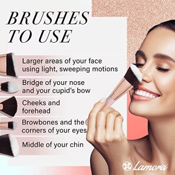 HIGH END GLOW Highlighter Palette with Mirror & 4 Shimmer Shades