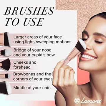 HIGH END GLOW Highlighter Palette with Mirror & 4 Shimmer Shades