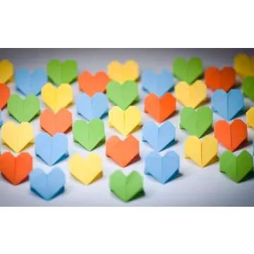 BUBU Origami Paper Kit 1000 Sheets 6 Inch Square Double Sided Color 20 Vivid Colors for Beginners Trainning and School Craft Lessons