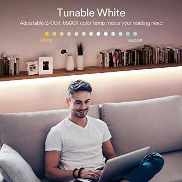 Lumary Smart LED Strip Lights - Color Changing & Voice Control