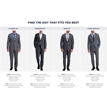 Haggar Men's Travel Performance Suit Separates - Stylish & Comfortable