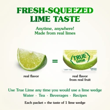 TRUE LIME Water Enhancer - 100 Zero Calorie Packets