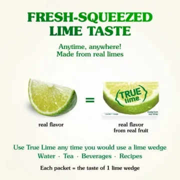 TRUE LIME Water Enhancer - 100 Zero Calorie Packets
