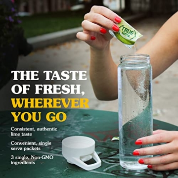 TRUE LIME Water Enhancer - 100 Zero Calorie Packets
