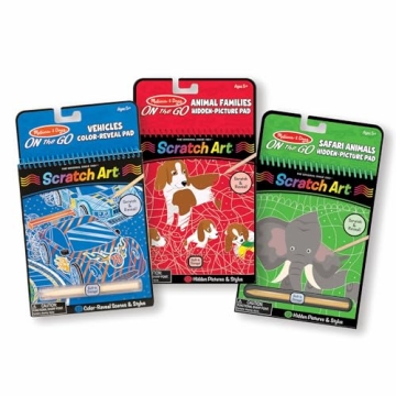 Melissa & Doug Scratch Art Pads - Creative Fun for Kids