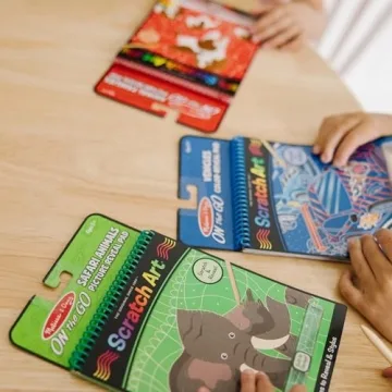 Melissa & Doug Scratch Art Pads - Creative Fun for Kids