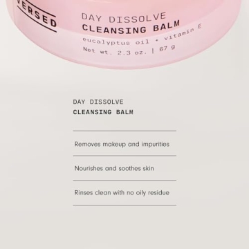 Versed Cleansing Balm - Melting Makeup Remover with Eucalyptus Oil